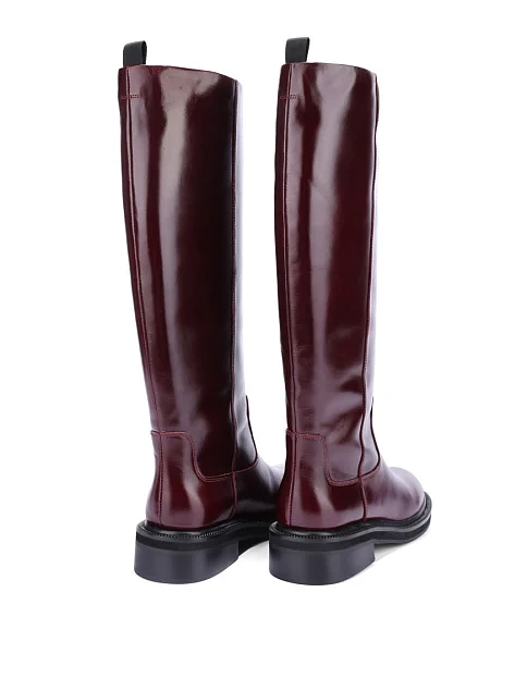 Женские сапоги MIRATON бордовые - фото 5 - Miraton