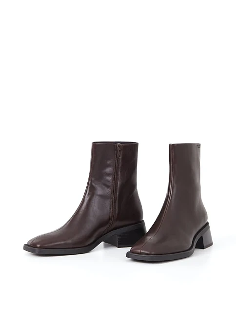 Женские ботинки Vagabond кожаные коричневые - фото 2 - Miraton