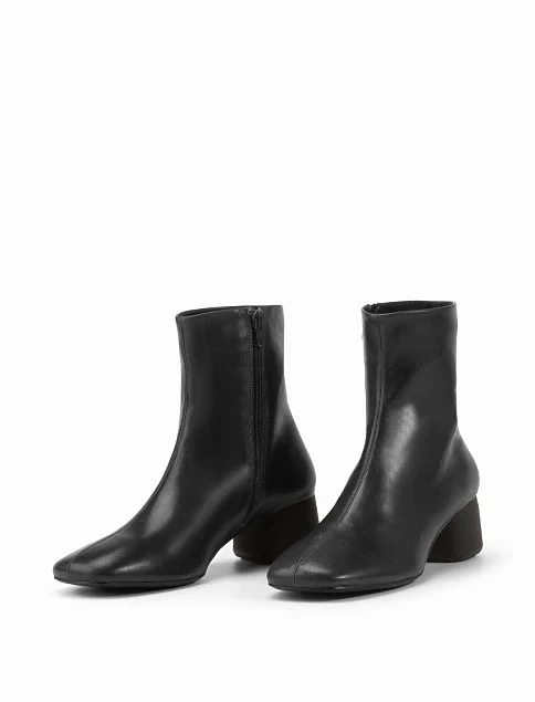 Женские ботинки Vagabond кожаные черные - фото 2 - Miraton