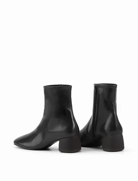 Женские ботинки Vagabond кожаные черные - фото 3 - Miraton