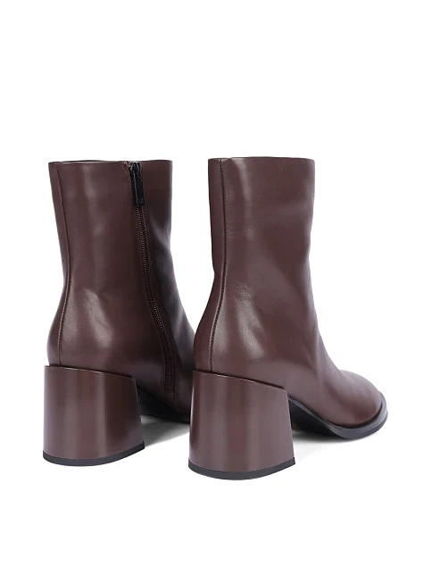 Женские ботинки MIRATON кожаные коричневые - фото 4 - Miraton