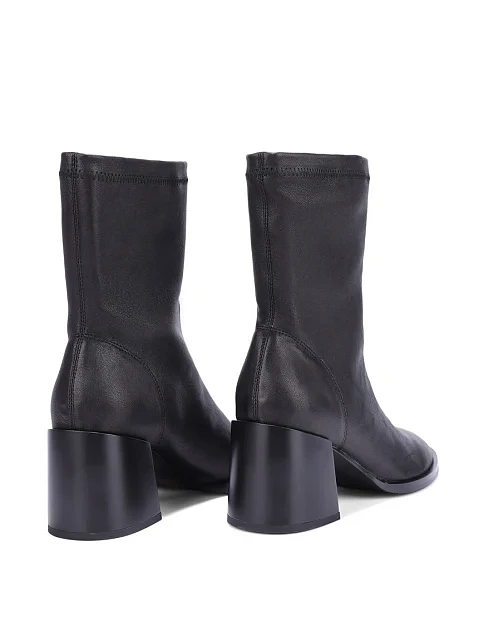 Женские ботинки MIRATON кожаные черные - фото 5 - Miraton