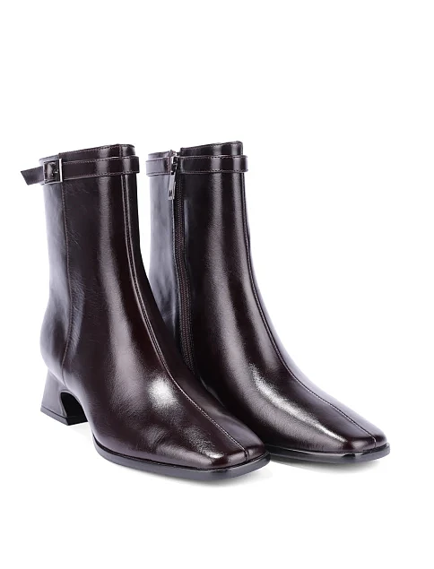 Женские ботинки MIRATON коричневые - фото 2 - Miraton