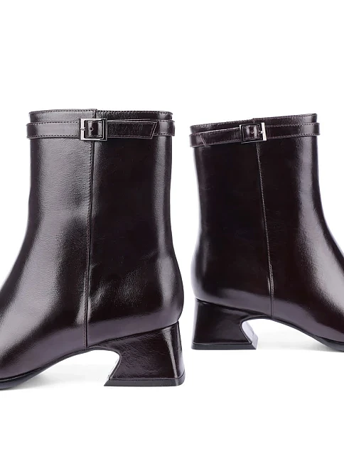 Женские ботинки MIRATON коричневые - фото 4 - Miraton