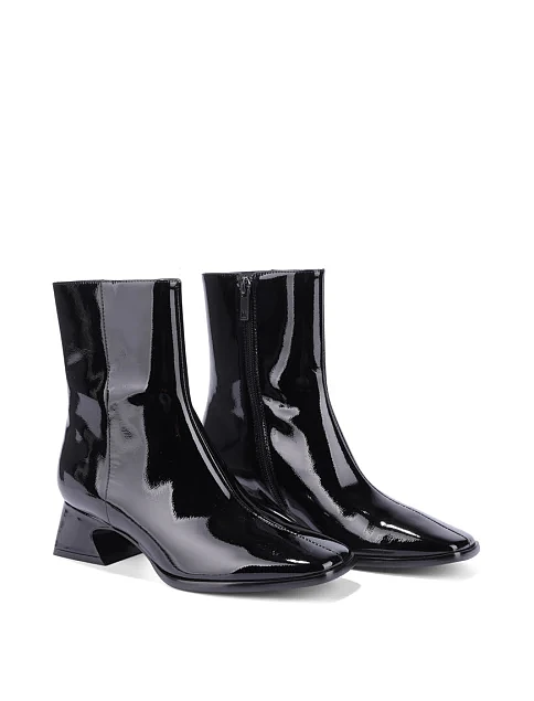 Женские ботинки MIRATON из наплака черные - фото 3 - Miraton