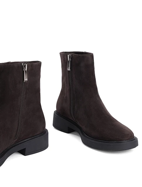 Женские ботинки Attizzare велюровые серые - фото 2 - Miraton