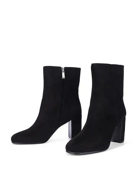 Женские ботинки Attizzare велюровые черные - фото 2 - Miraton