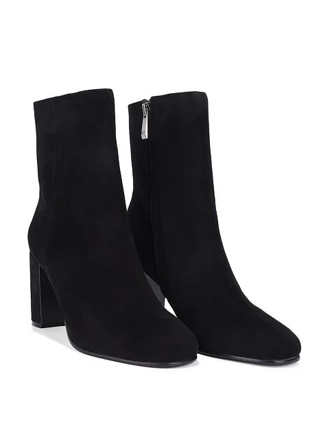 Женские ботинки Attizzare велюровые черные - фото 3 - Miraton