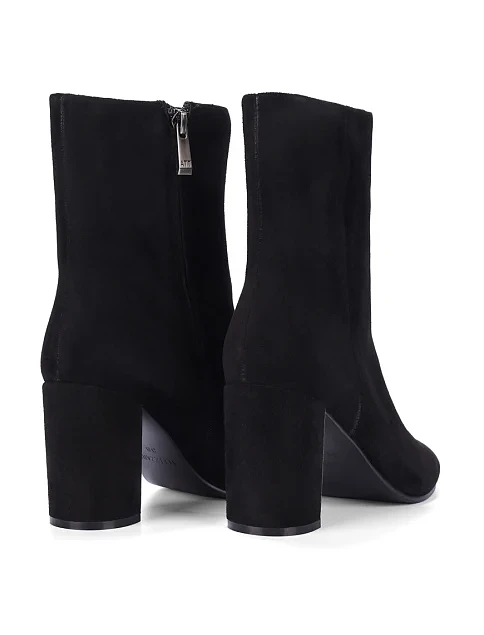 Женские ботинки Attizzare велюровые черные - фото 4 - Miraton