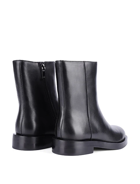 Женские ботинки MIRATON кожаные черные - фото 3 - Miraton