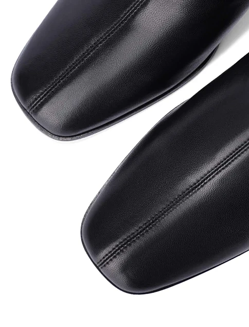 Женские ботинки MIRATON кожаные черные - фото 5 - Miraton