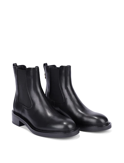 Женские ботинки челси Attizzare кожаные черные - фото 3 - Miraton