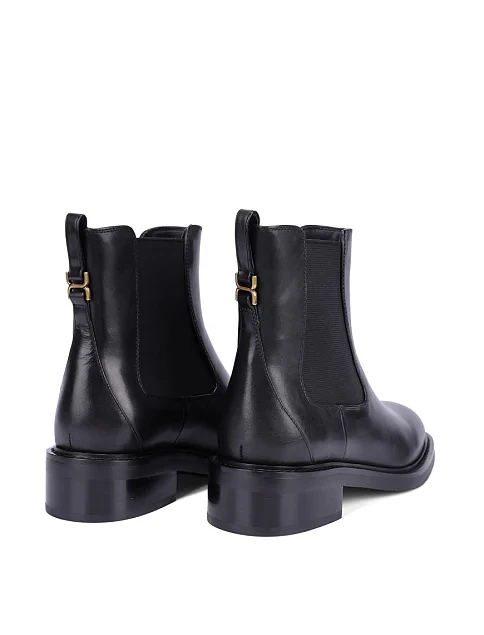 Женские ботинки челси Attizzare кожаные черные - фото 4 - Miraton