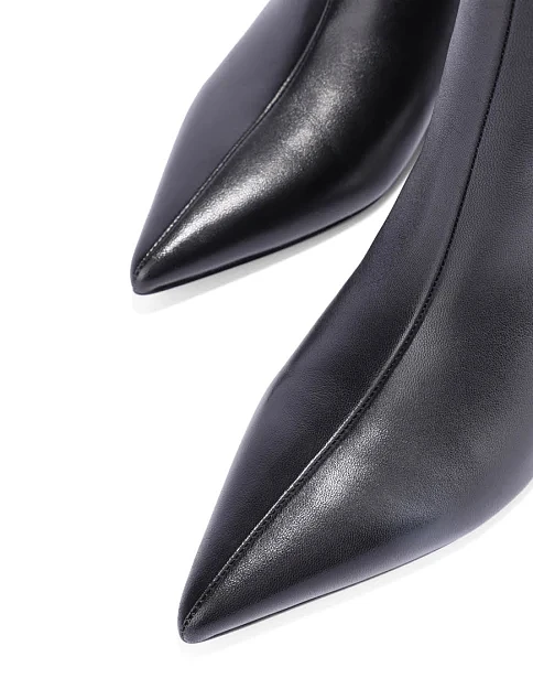 Женские ботинки MIRATON кожаные черные - фото 6 - Miraton