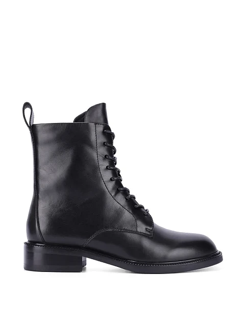 Женские ботинки Attizzare кожаные черные - фото 1 - Miraton