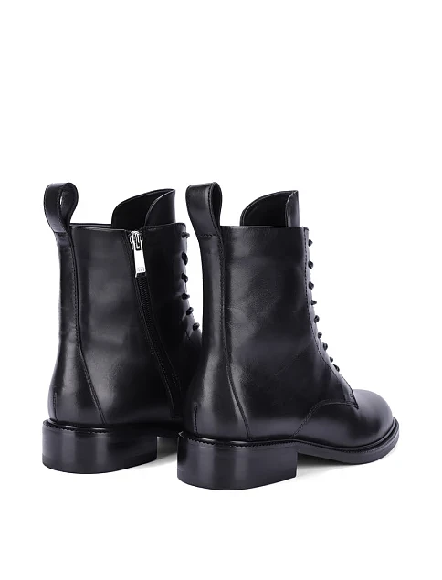 Женские ботинки Attizzare кожаные черные - фото 4 - Miraton