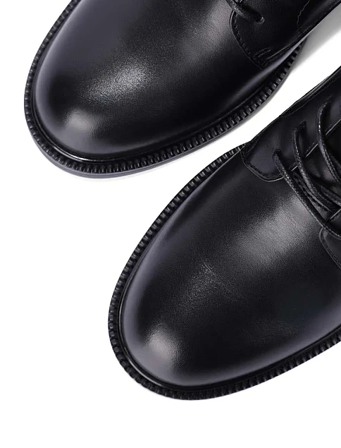 Женские ботинки Attizzare кожаные черные - фото 5 - Miraton