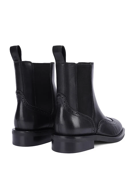 Женские ботинки челси Attizzare кожаные черные - фото 3 - Miraton
