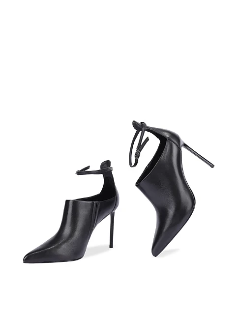 Женские ботинки MiaMay кожаные черные - фото 3 - Miraton