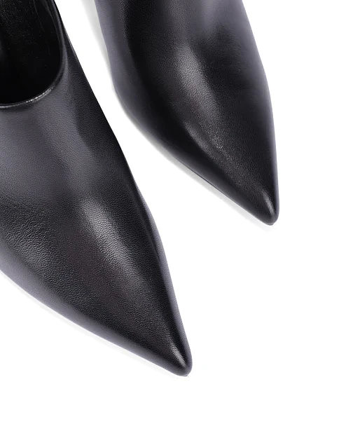 Женские ботинки MiaMay кожаные черные - фото 6 - Miraton