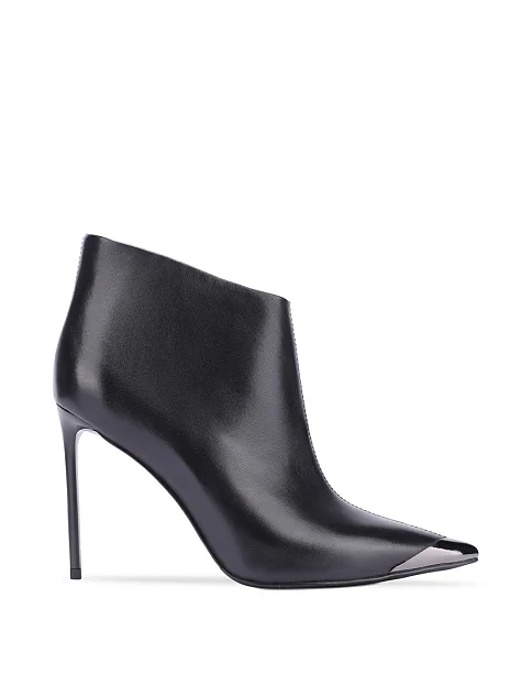 Женские ботинки MiaMay кожаные черные - фото 2 - Miraton