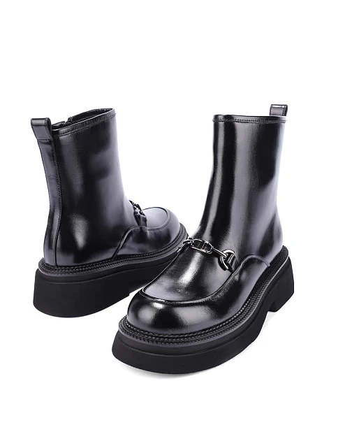 Женские ботинки MIRATON черные - фото 2 - Miraton