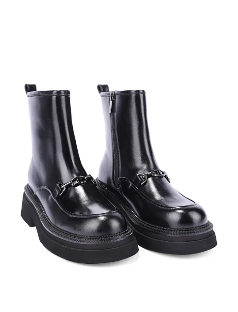 Женские ботинки MIRATON черные - фото 3 - Miraton