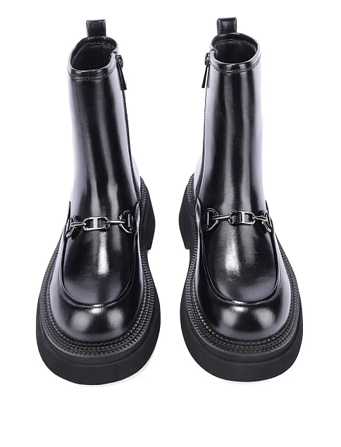 Женские ботинки MIRATON черные - фото 5 - Miraton