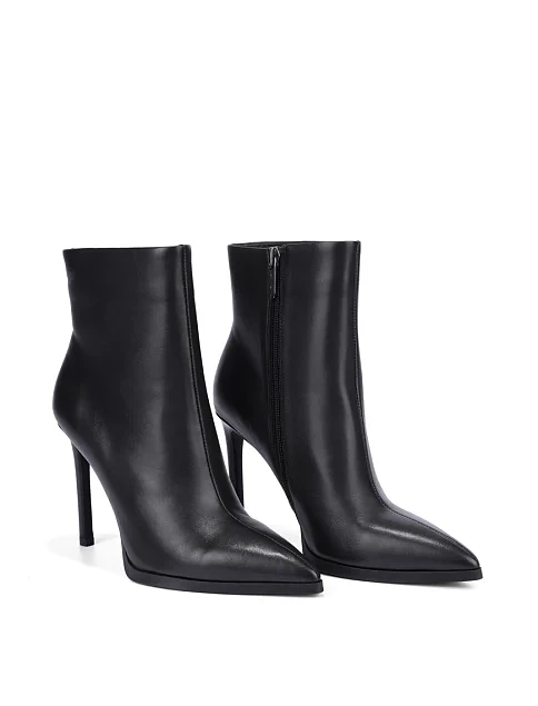 Женские ботинки MiaMay кожаные черные - фото 3 - Miraton