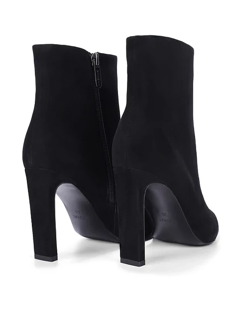 Женские ботинки MiaMay велюровые черные - фото 4 - Miraton