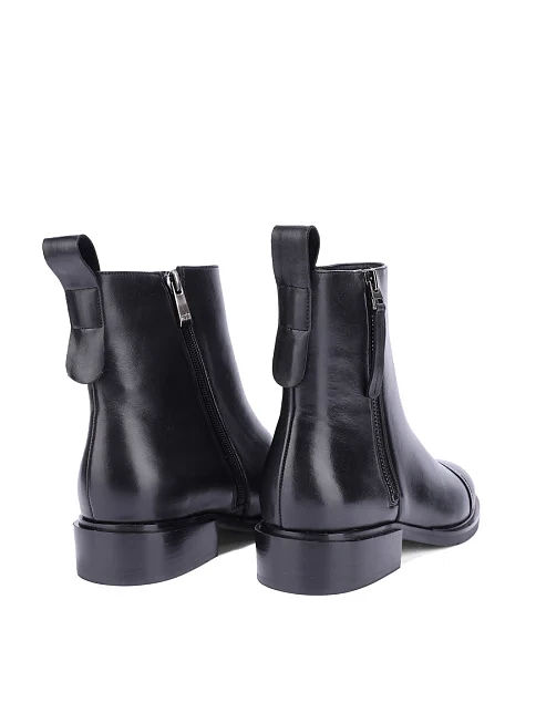 Женские ботинки Attizzare кожаные черные - фото 4 - Miraton