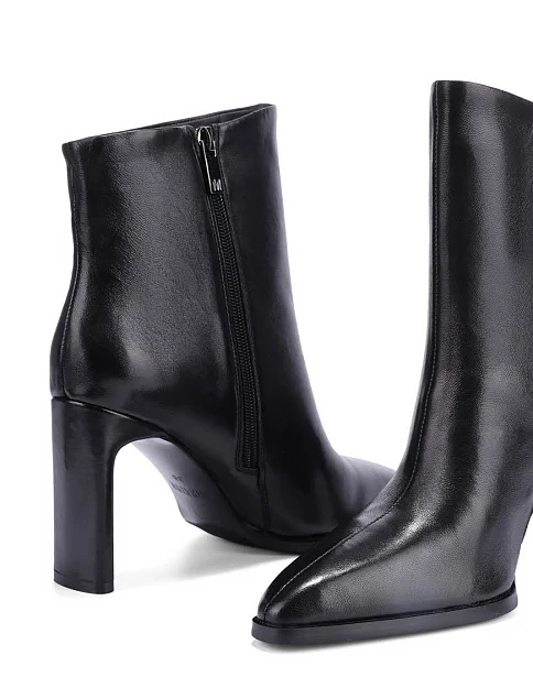 Жіночі черевики MIRATON шкіряні чорні - фото 2 - Miraton