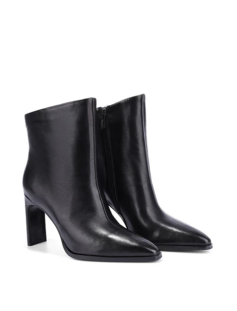 Жіночі черевики MIRATON шкіряні чорні - фото 3 - Miraton