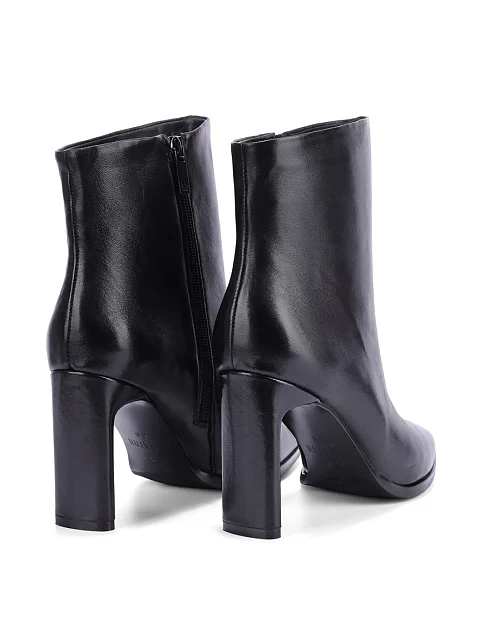 Жіночі черевики MIRATON шкіряні чорні - фото 4 - Miraton