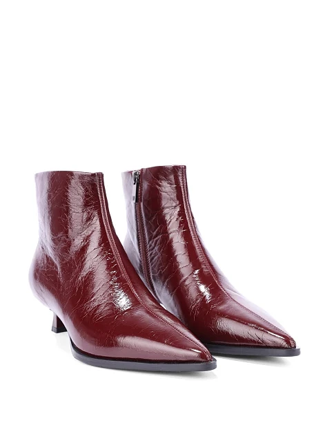 Женские ботинки MIRATON бордовые - фото 3 - Miraton