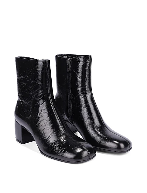 Женские ботинки MIRATON черные - фото 3 - Miraton