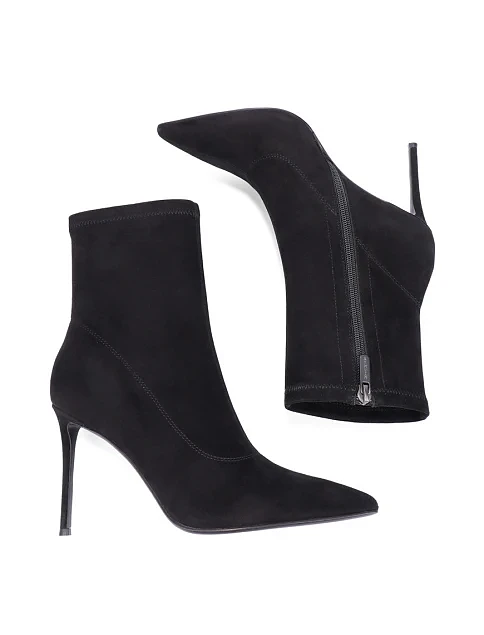 Женские ботинки Mia May велюровые черные - фото 2 - Miraton