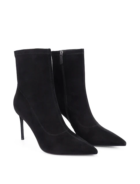 Женские ботинки Mia May велюровые черные - фото 3 - Miraton