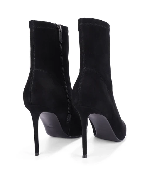 Женские ботинки Mia May велюровые черные - фото 4 - Miraton