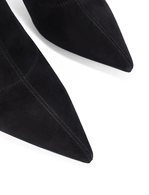 Женские ботинки Mia May велюровые черные - фото 5 - Miraton