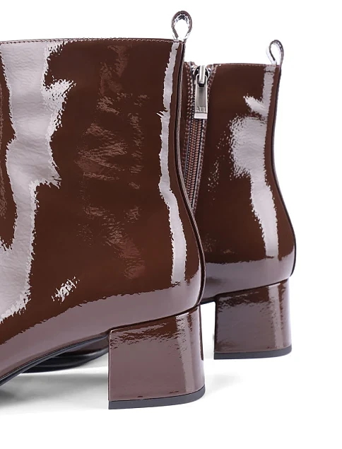 Жіночі черевики Attizzare з наплаку коричневі - фото 5 - Miraton