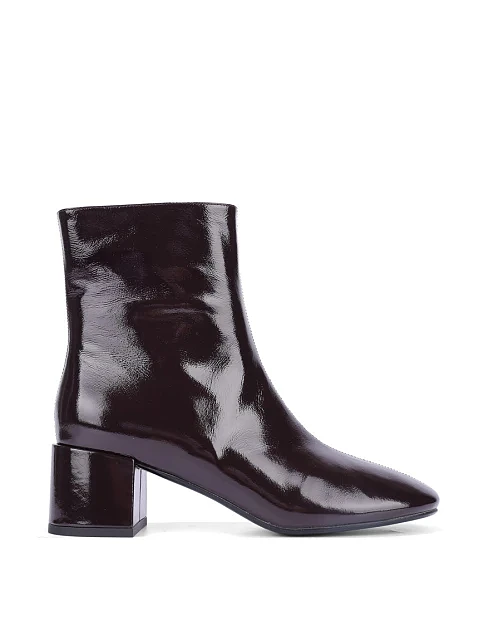 Женские ботинки MIRATON бордовые - фото 1 - Miraton