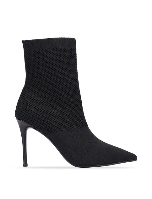 Женские ботинки MiaMay тканевые черные - фото 1 - Miraton