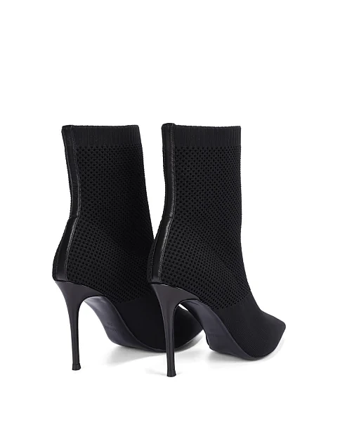 Женские ботинки MiaMay тканевые черные - фото 4 - Miraton