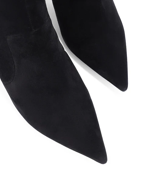 Женские ботинки Mia May велюровые черные - фото 5 - Miraton