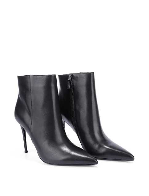 Женские ботинки Mia May кожаные черные - фото 3 - Miraton