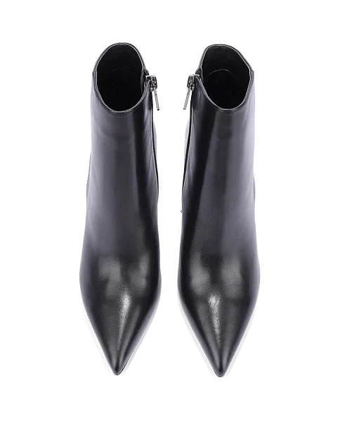 Женские ботинки Mia May кожаные черные - фото 5 - Miraton