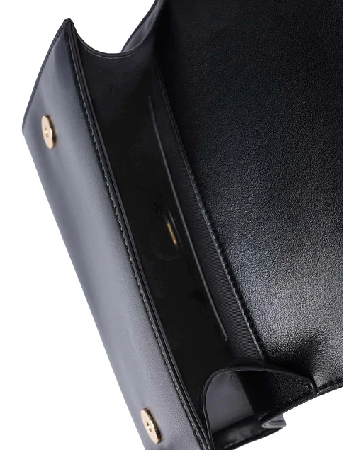 Женская сумка Love Moschino из экокожи черная - фото 5 - Miraton