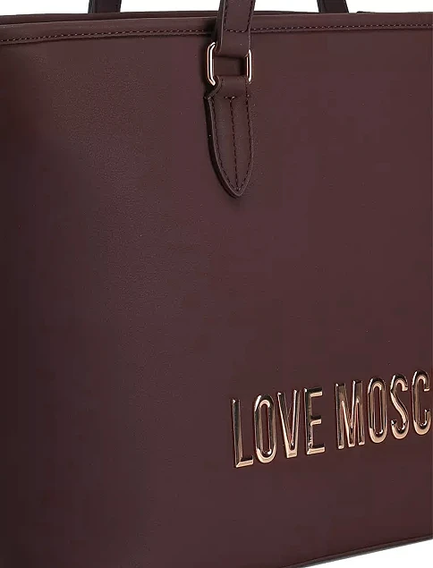 Женская сумка из экокожи бордовая - фото 8 - Miraton