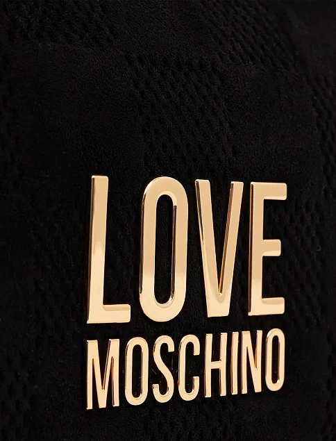 Женская сумка через плечо из экокожи черная - фото 4 - Miraton